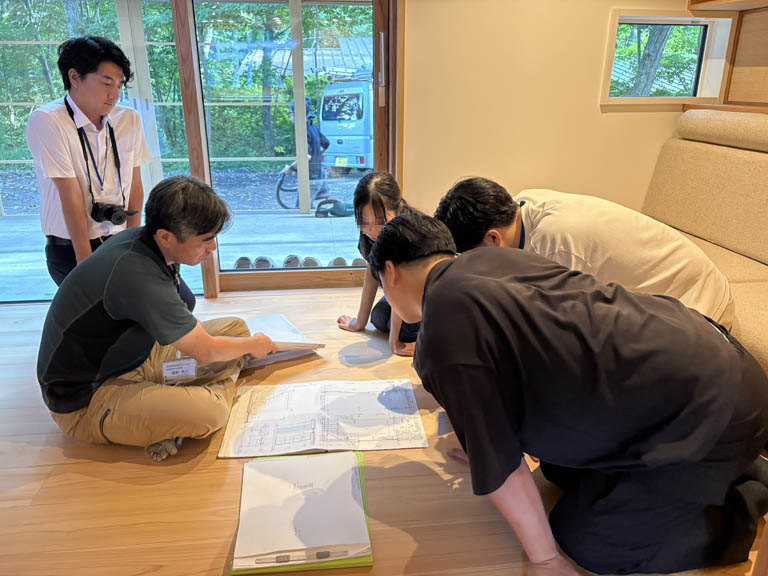 ベテラン現場監督よりレクチャー