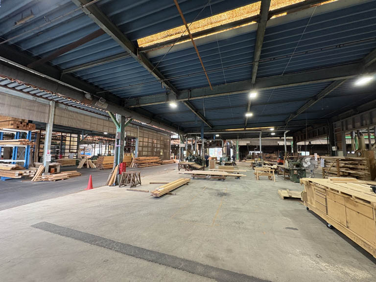 埼玉県鴻巣市の木村木材工業株式会社さんの工場を見学