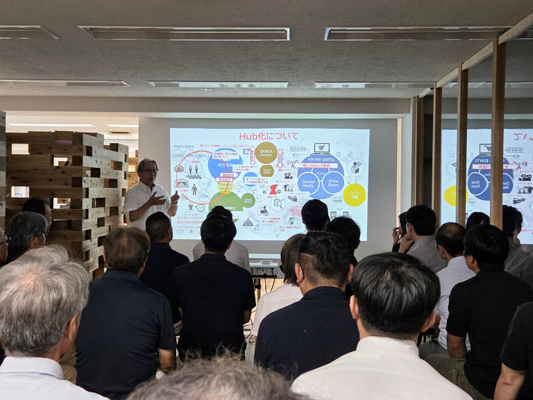 会社全体について（清水会長）